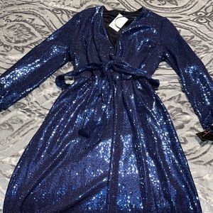 Large sequence party dress